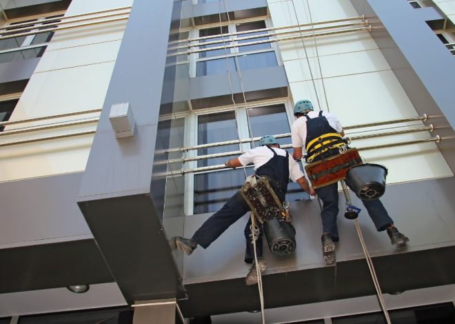 Tecnologia revoluciona limpeza de fachadas em grandes edifícios comerciais