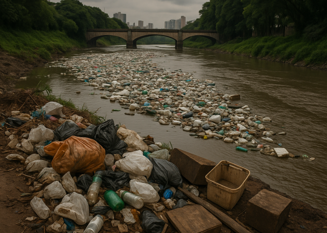 Descarte de Lixo em Rios Paulistas Aumenta Riscos de Enchentes, alerta Ernani Rezende Kuhn